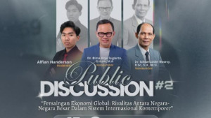 Public Discussion #2 HIMAHI Universitas Jayabaya : Persaingan Ekonomi Global Rivalitas Antara Negara-Negara Besar dalam Sistem Internasional Kontemporer